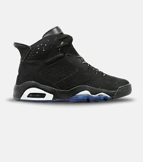 کفش کتانی ساق‌دار مردانه مشکی Nike air jordan 6