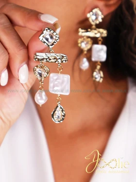 گوشواره زنانه لوکس کد E1118