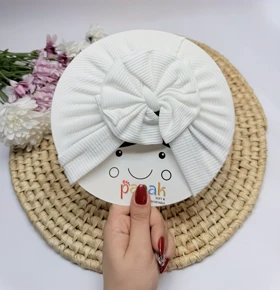 توربان پاپیون کبریتی نوزادی قسطی (سفید)