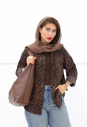 شومیز پلنگی کاملت