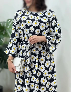پیراهن بلند نخی آفتاب 1