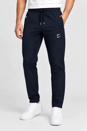 شلوار اسلش مردانه مدل دو نایک (Nike) – مشکی – قواره‌دار رنگ سرمه ای