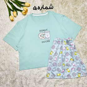 ست کراپ شورتک خوراکی ها کد 812