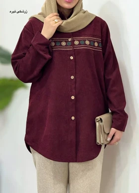 مانتو گلدوزی فریماه