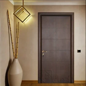 درب اتاقی ام دی اف 8 میل با روکش طبیعی مدل dm-23