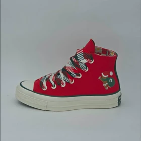 کفش کانورس مدل چاک 70 کریسمس/ converse red X-Mas Gingerbread