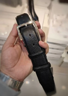 کمربند چرم طبیعی گاوی