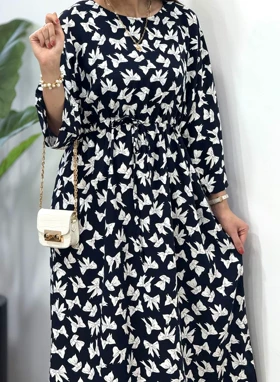 پیراهن بلند نخی آفتاب