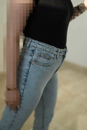 شلوار جین مام فیت M03