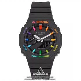 ساعت جی شاک G-Shock GA-2100 Rainbow