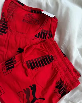 ست طرح‌دار فاق بلند نخ و پنبه h&m