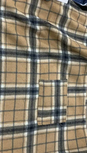 3593-کفتان چهارخونه پشمی (ایراد دار)