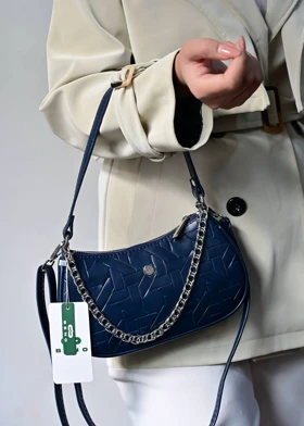 کیف دوشی و دستی زنانه BENO مدل آرتمیس کد4899-1 (سرمه ای)