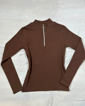 بلوز نیم زیپ کد 1400158