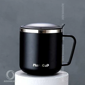 ماگ رنگی 400 میل MARK CUP (مشکی)