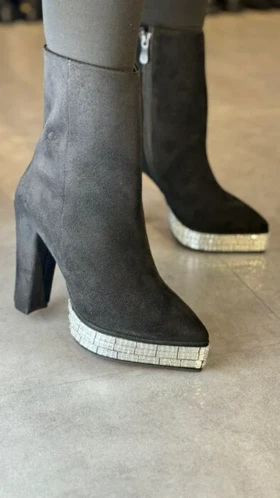 بوت لژدار دور نگین کد 571