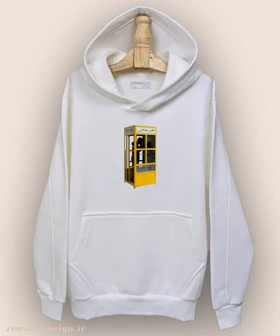 هودی مردانه و زنانه نوستالژی طرح تلفن همگانی