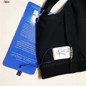 کراپ تاپ زنانه ویتاریتا مدل یقه توری مشکی کد 5024-345