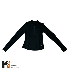 آستین بلند زنانه نیم زیپ آدیداس کد 1020