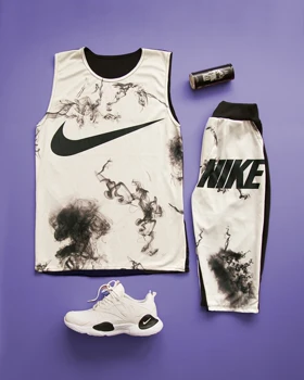 ست تاپ و شلوارک مردانه nike مدل asics