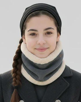 شال گردن بافت توخز کلاسیک سیلکا