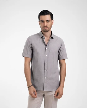 پیراهن مردانه ساده کد 1886