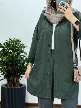 مانتو کتان کاغذی سلین 1