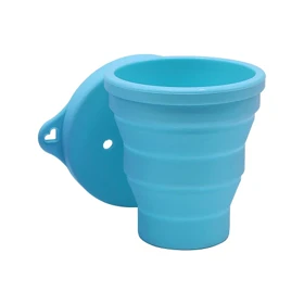 استریلایزر منفذ دار لیوا فارما ( ضدعفونی کننده ی کاپ قاعدگی ) رنگ آبی