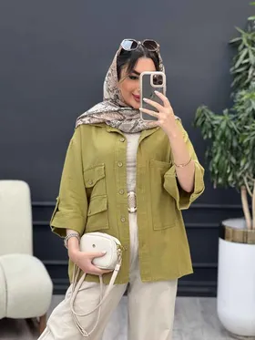 مانتو پشت دکمه هیلدا