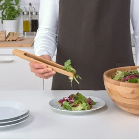 انبر سالاد بامبو