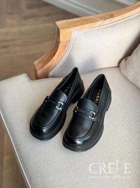 کفش لوفر پاشنه 4سانت