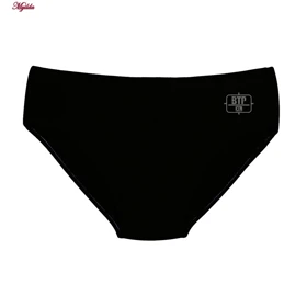 شورت مردانه برهان تن پوش مدل اسلیپ مشکی کد 1001 بسته 3 عددی