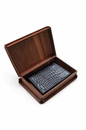 جاکارت تمام چرم طبیعی با بسته بندی