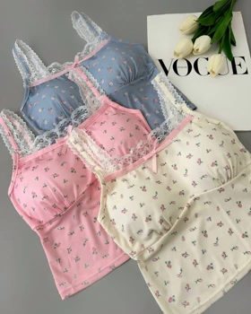 نیم‌تنه کاپ‌دار گل ریز کد 3994