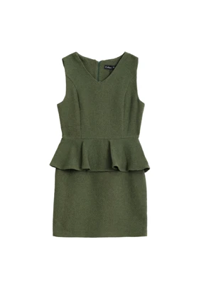 پیراهن کوک دوزی - 9098 (سبز)