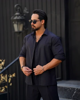 پیراهن پاییزه باکسی مردانه