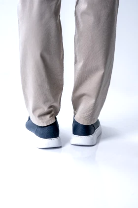 کفش کادیلاک چرم طبیعی بندی مردانه