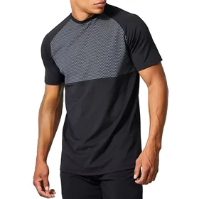 تیشرت ورزشی مردانه مدل TS1970 BW