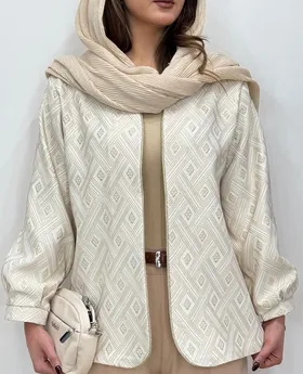 مانتو کتی ژاکارد