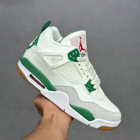 جردن 4 سفید سبز Nike Air Jordan