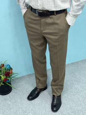 شلوار پارچهای طرحدار مردانه _ پارچه جکوار دوبرکش قواره کلاسیک