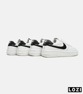 کفش مردانه و زنانه سفید مشکی NIKE AIR FORCE