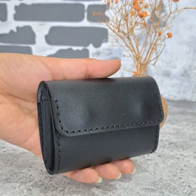 جاکارتی چرم طبیعی مدل آکاردئونی
