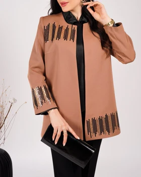 کت مجلسی یقه گرد فرکانس