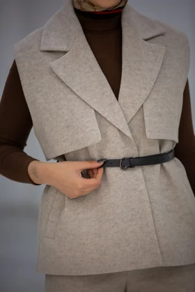 وست یقه E ژیله دار