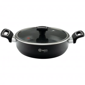 تابه گرانیت سایز 24 دو دسته مدل گارنت کد GR02
