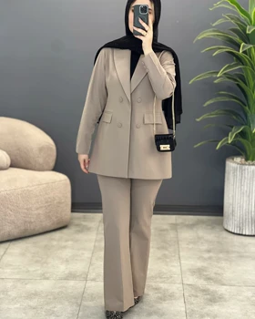 کت و شلوار بلیزر لینن
