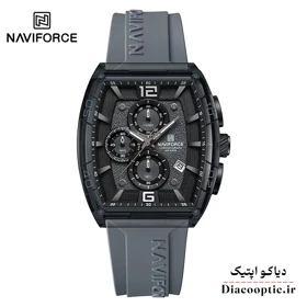ساعت مچی مردانه برند نیوی فورس سه موتور مدل NF 6101 بند رابر