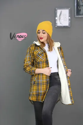 پالتو چهارخونه داخل ببعی