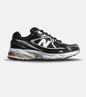 کفش کتانی مردانه و زنانه مشکی سفید NEW BALANCE 1064 مدل 8151
